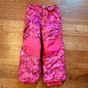 - Kids Champion girls snow-pants—size4T-5T